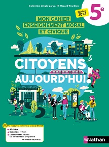 Les cahiers Citoyens aujourd&rsquo;hui ! EMC - 5e (2024)